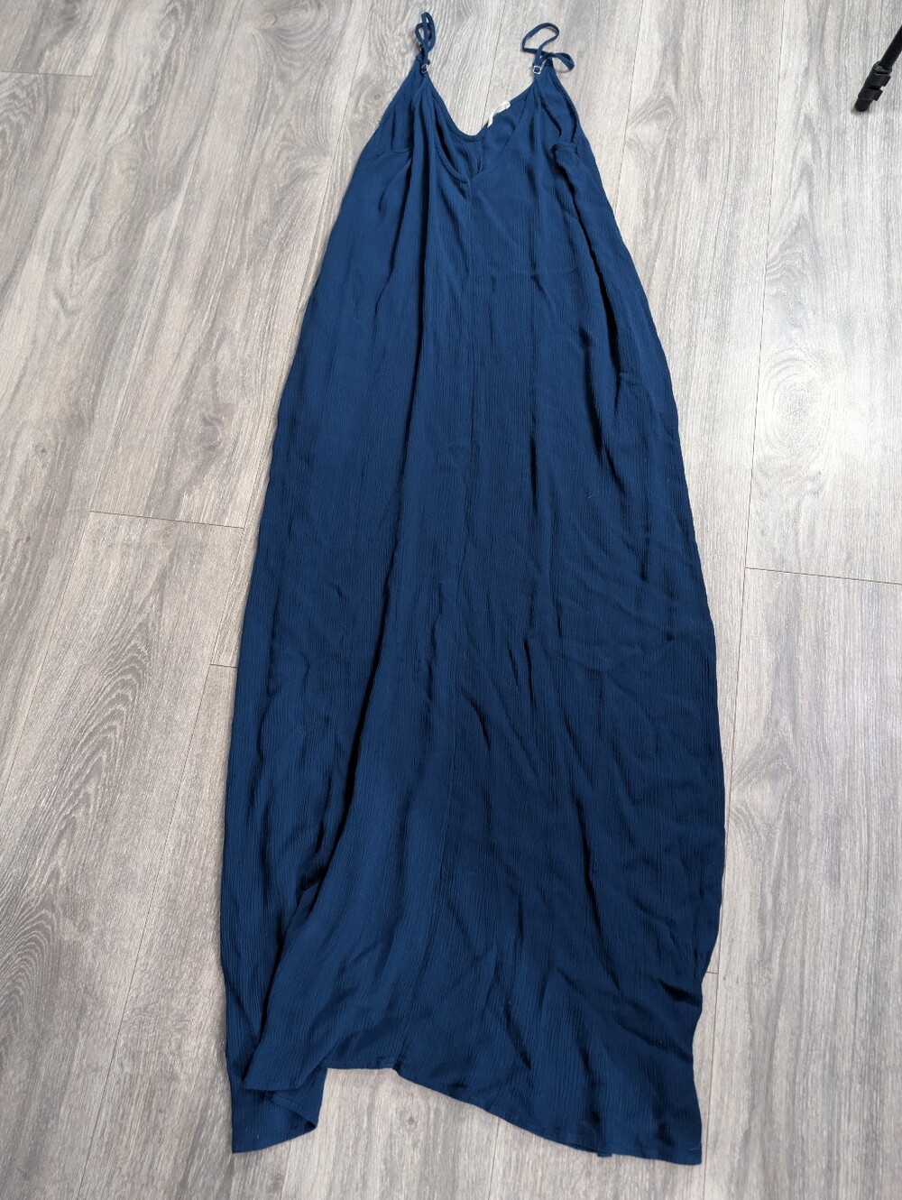 Love Stitch Mila Cocoon Maxi Dress Pacific Blue Size S/M Pockets - Picture 5 of 7